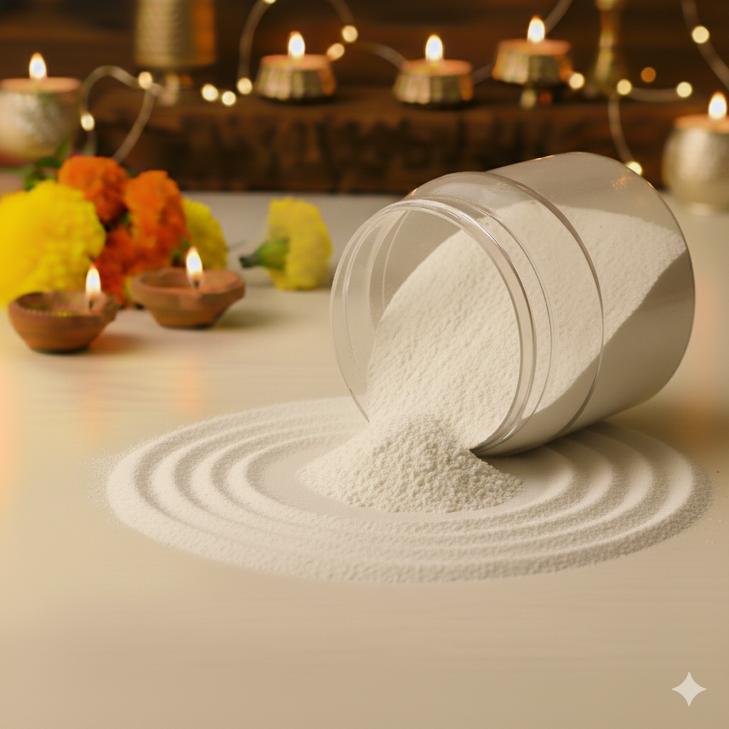 200g Rangoli Powder – 12 Multi Color Set | Bright & Long-Lasting Colours for Diwali, Festivals & Decoration - Image 6