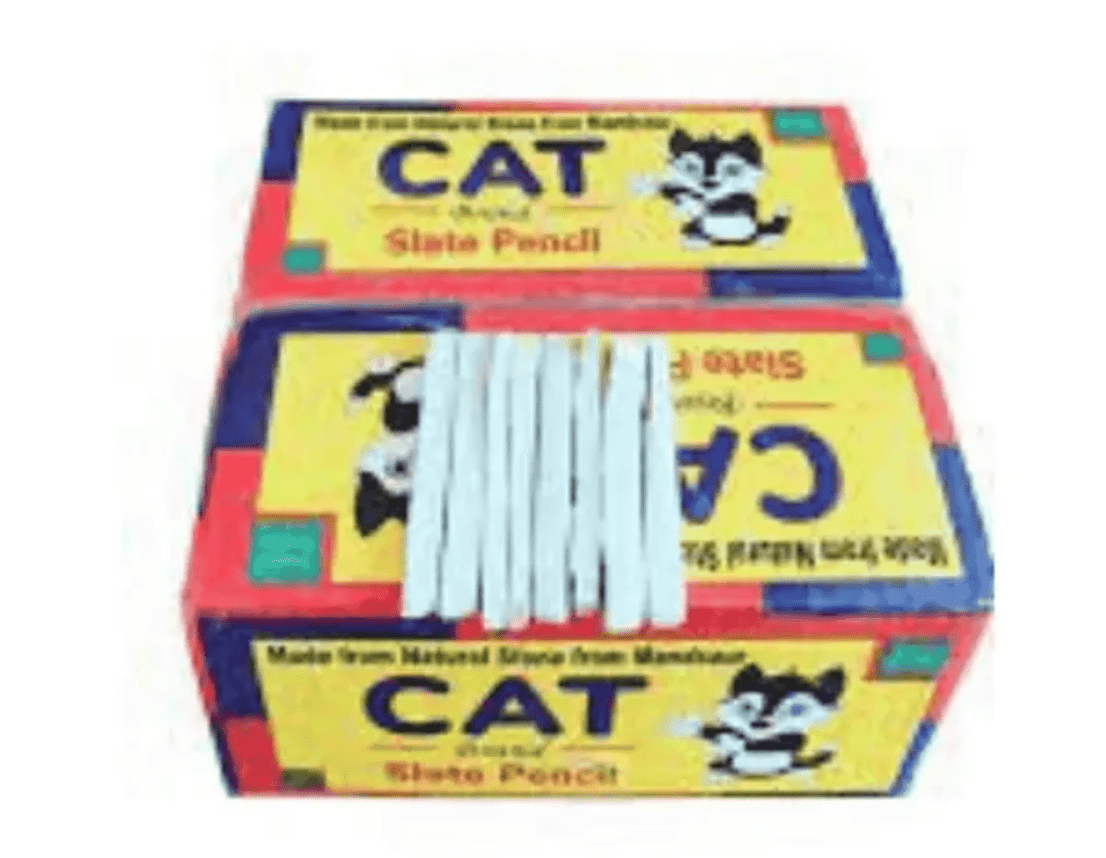 Buy Slate Pencil Online | Cat Natural Slate Pencils | 25 Mini Packs | 3kg Slate Chalk - Image 4